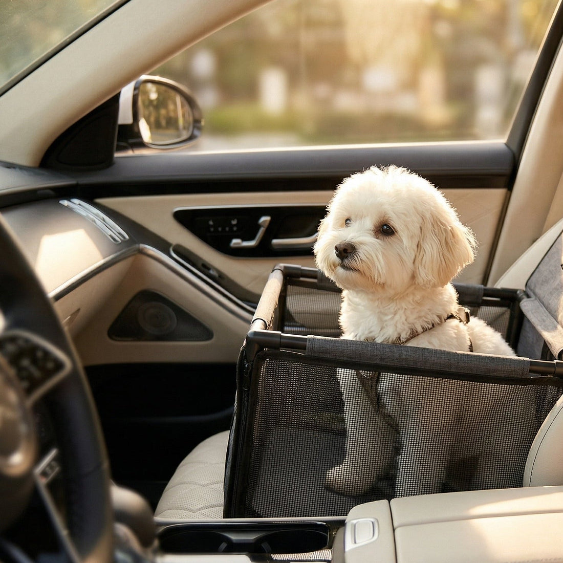 How to Ease Your Dog Into Their New Car Seat