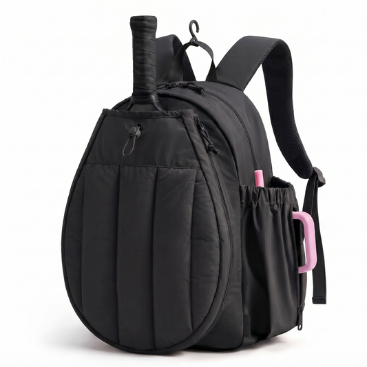 CourtCarry Pickleball Bag — Paddle + Shoe + Bottle Storage