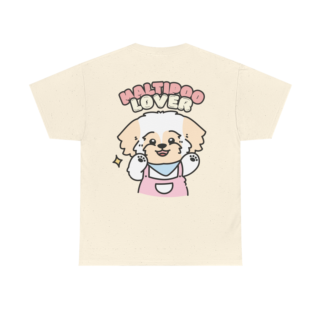 MALTIPOO 💕 LOVER 💕 Heavy Cotton Tee