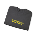 Born To HUSTLE, Forced To Pick 💩 POOP 💩 Embroidered Sweatshirt