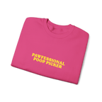 Born To HUSTLE, Forced To Pick 💩 POOP 💩 Embroidered Sweatshirt