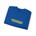 Born To HUSTLE, Forced To Pick 💩 POOP 💩 Embroidered Sweatshirt