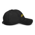 Born To HUSTLE, Forced To Pick 💩 POOP 💩 Embroidered Denim Cap