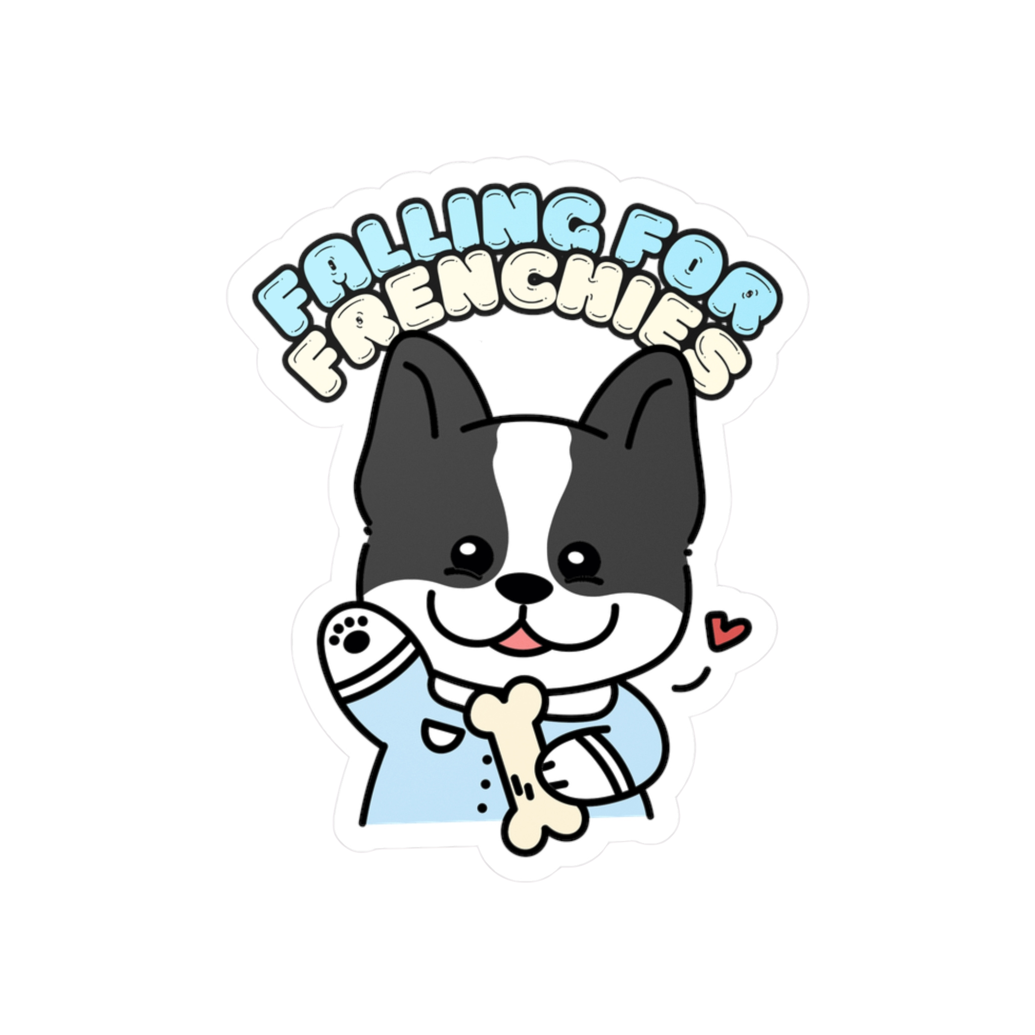 FALLING 4 💙 FRENCHIES 💙 Vinyl Decal Sticker