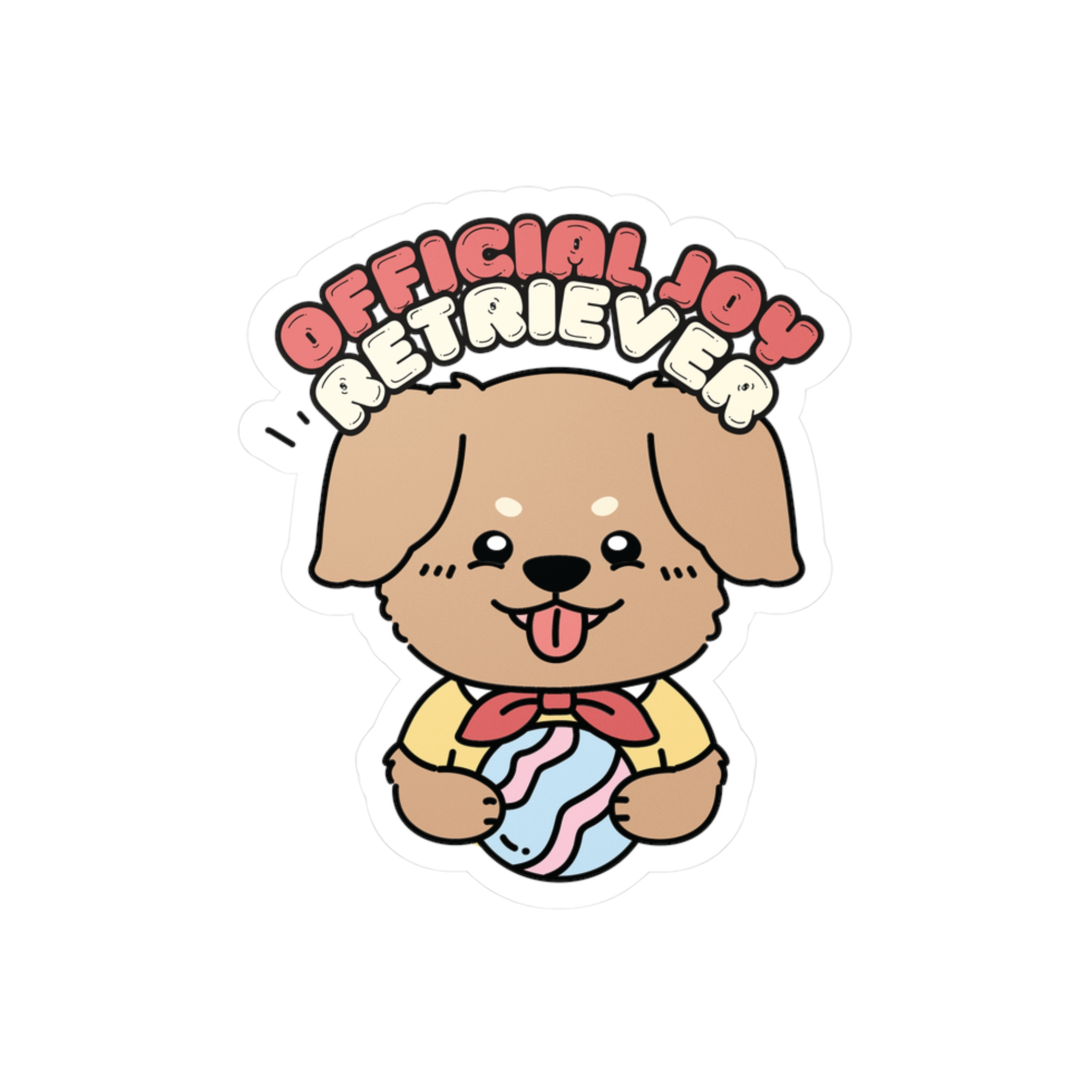 OFFICIAL JOY 🥰 RETRIEVER 🥰 Vinyl Decal Sticker
